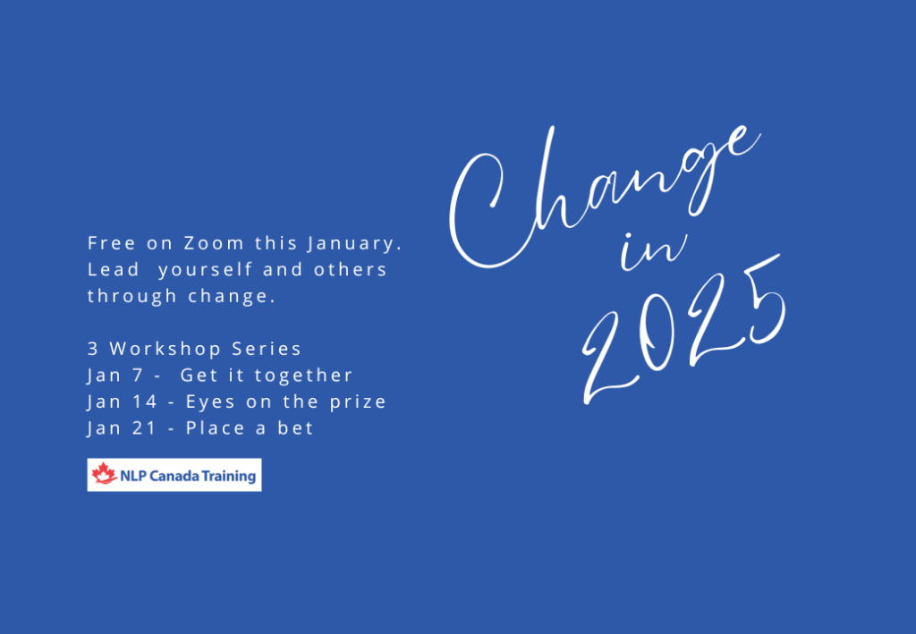 Change in 2025 workshop series